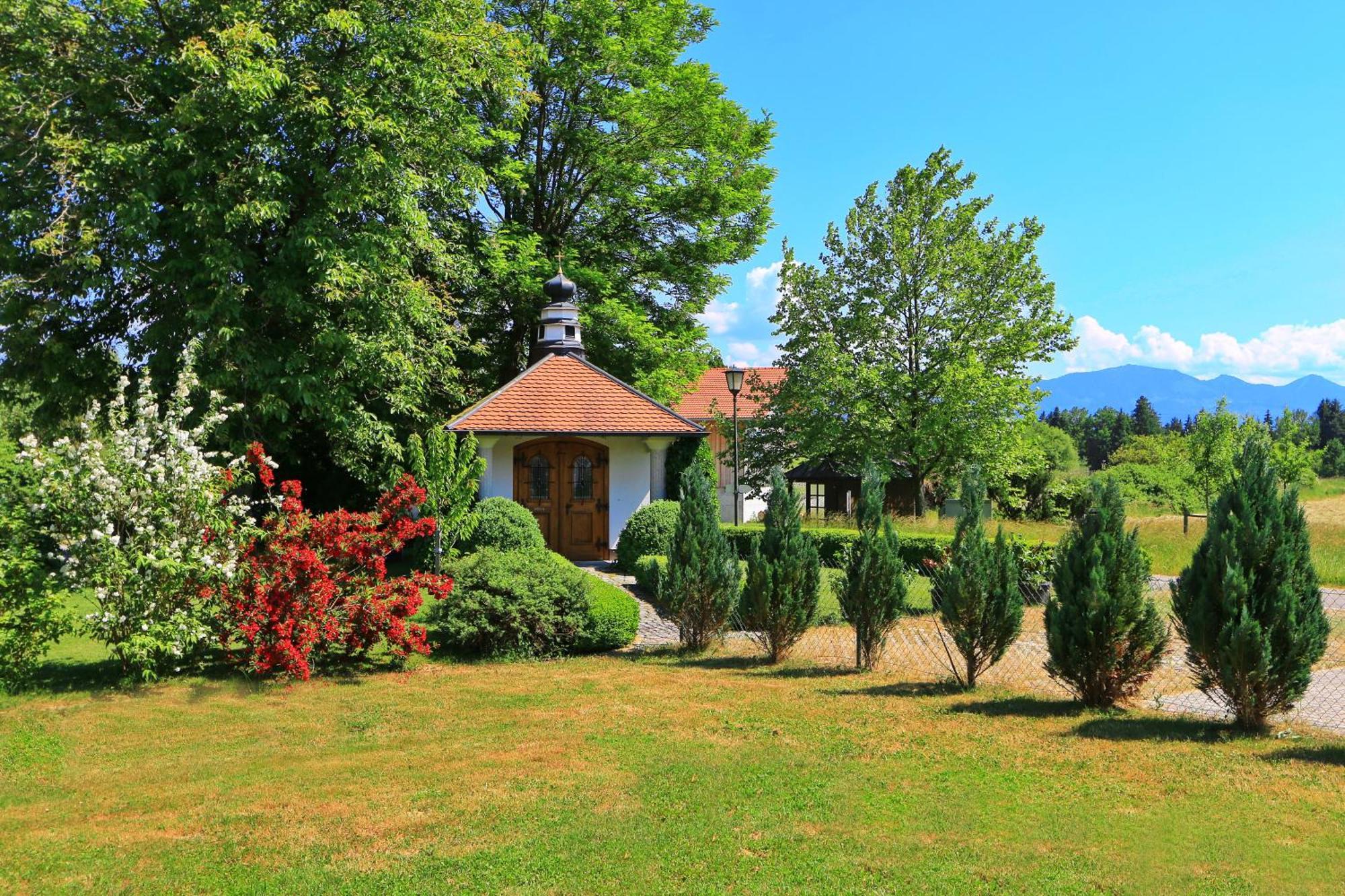 Ferienwohnungen Am Simssee Mit Alpenblick, Gutshof Alpenblick Stephanskirchen Exterior foto